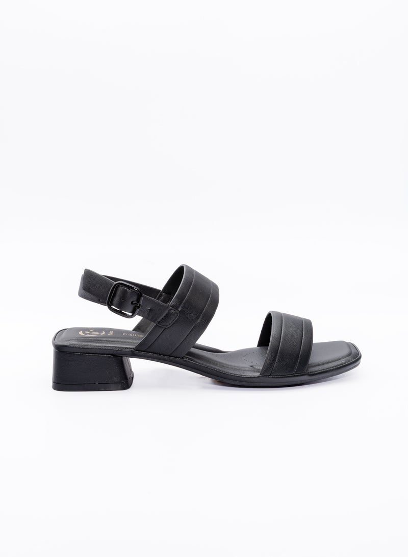 Bata Minimal Block‑Heel Strap Sandals - Image 1